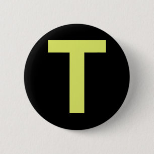 Badge Rond 5 Cm Lettre costume du groupe carnaval de Chipmunk Hall