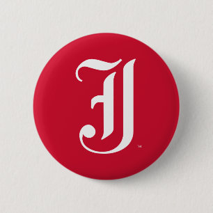 Badge Rond 5 Cm LETTRE JSU Classique de l'Université d'État de Jac