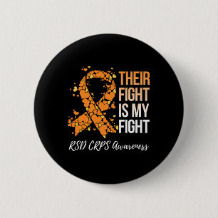 Badge Rond 5 Cm Leur Combat Est Mon Combat Rsd Crps Sensibilisatio