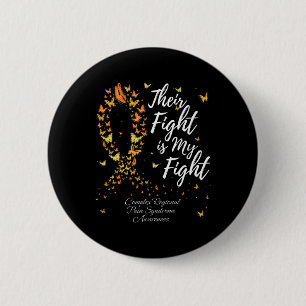 Badge Rond 5 Cm Leur lutte CRPS Complexe Syndrome régional de doul