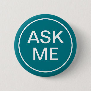 Badge Rond 5 Cm L'événement me demandent l'arrière - plan