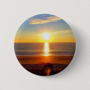 Badge Rond 5 Cm Lever de soleil