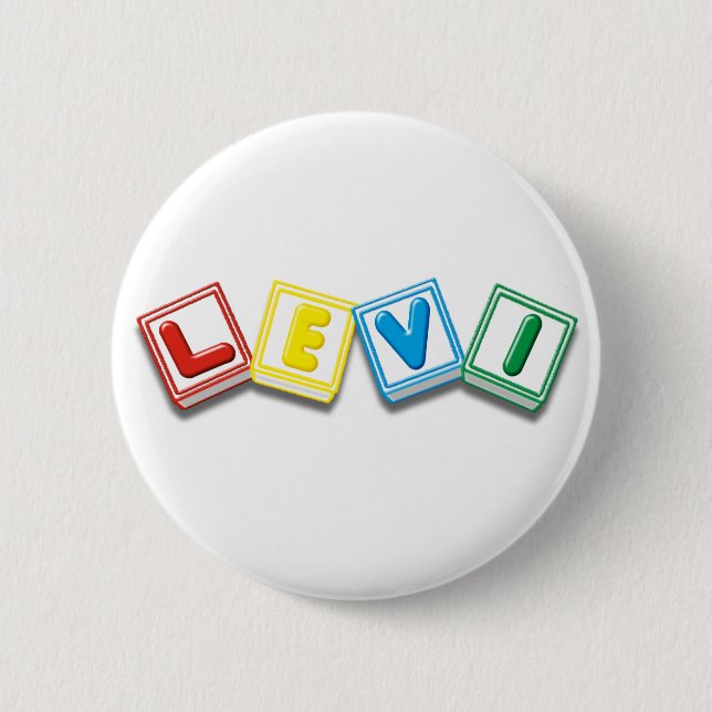 Badge Rond 5 Cm Lévi (Devant)