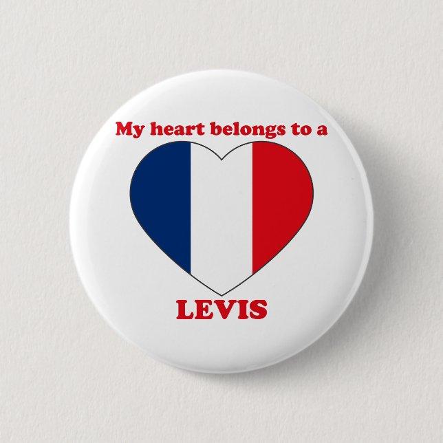 Badge Rond 5 Cm Levis (Devant)