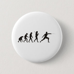 Badge Rond 5 Cm L'évolution de la clôture