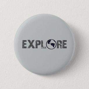 Badge Rond 5 Cm L'explorez