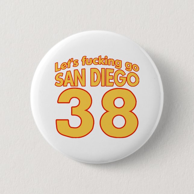 Badge Rond 5 Cm LFG San Diego  (Devant)