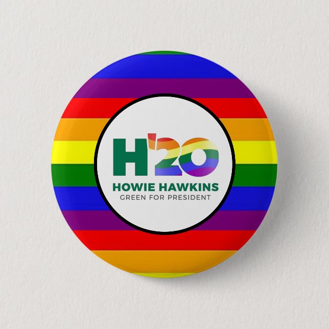 Badge Rond 5 Cm LGBT+ pour Howie 2020 (Devant)
