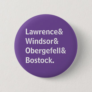 Badge Rond 5 Cm LGBTQ Cases Purple Button
