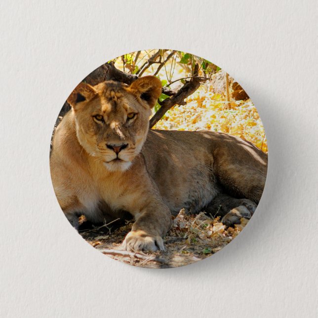 Badge Rond 5 Cm L'heure de la sieste (Devant)