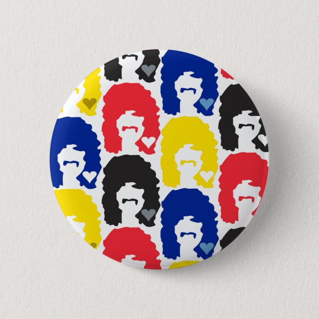 Badge Rond 5 Cm L'homme aime (Devant)