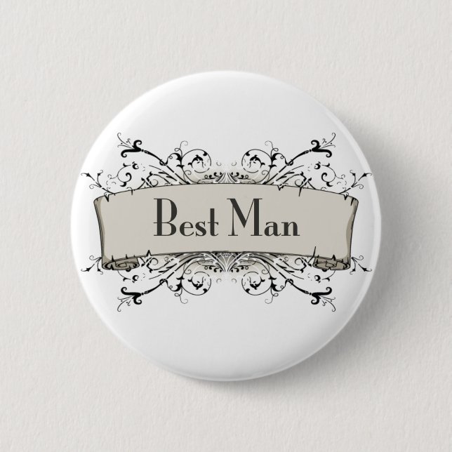 Badge Rond 5 Cm L'homme *Best (Devant)