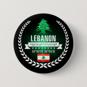 Badge Rond 5 Cm Liban