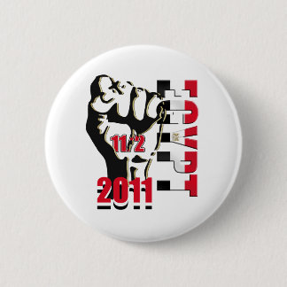 Badge Rond 5 Cm Libération 11ème de révolution de l'Egypte de