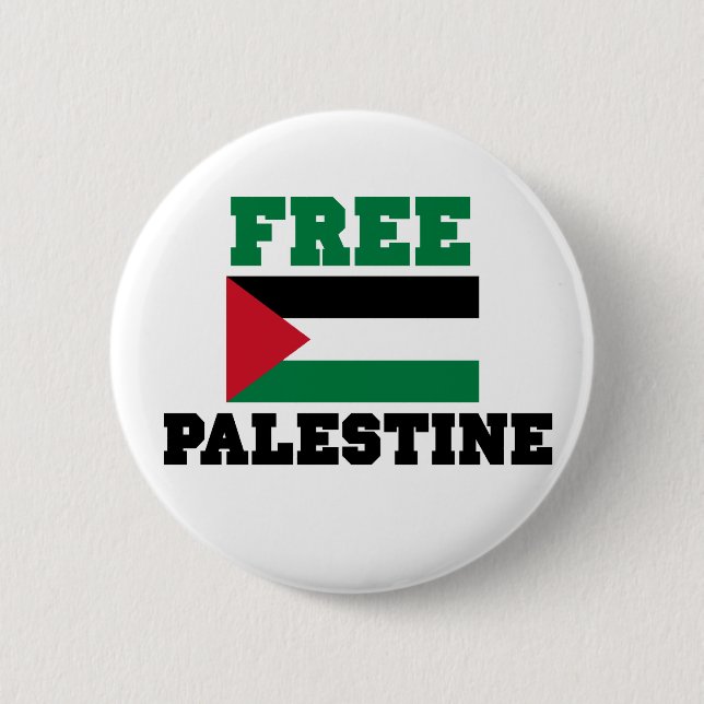 Badge Rond 5 Cm Libérer la Palestine (Devant)