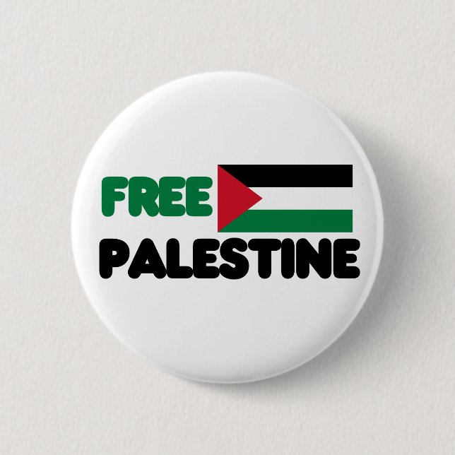 Badge Rond 5 Cm Libérer la Palestine (Devant)
