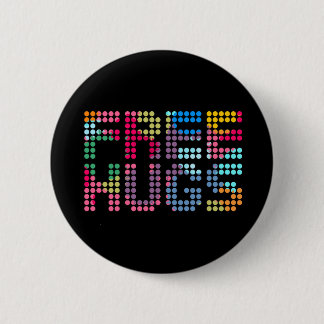 Badge Rond 5 Cm Libérez le bouton d'étreintes