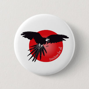 Badge Rond 5 Cm Liberté pour tous les boutons