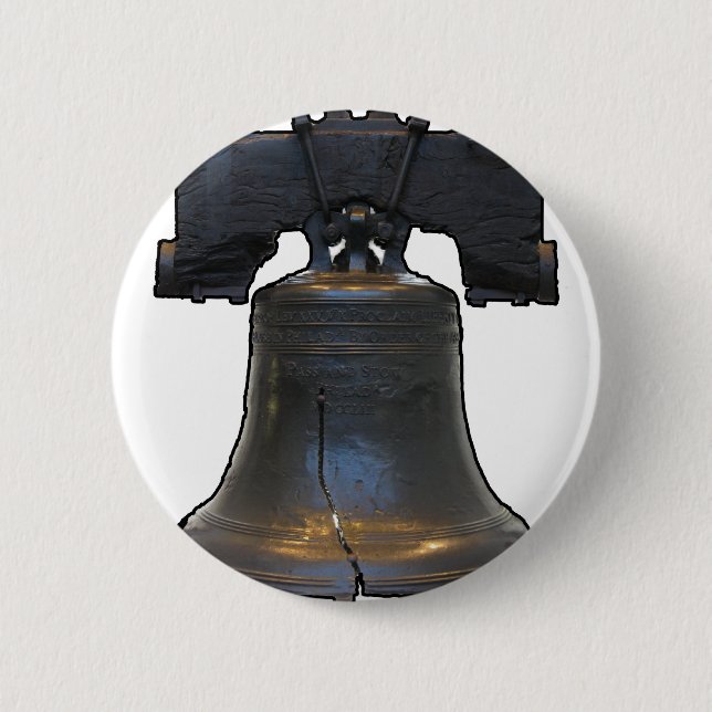 Badge Rond 5 Cm Liberty Bell (Devant)
