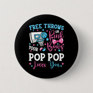 Badge Rond 5 Cm Libre Jeu ou Bows Rose Pop Pop vous aime Genre