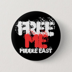 BADGE ROND 5 CM LIBRE MOI MOYEN-ORIENT