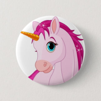 Badge Rond 5 Cm Licorne