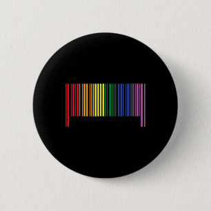 Badge Rond 5 Cm Licorne de yoga drôle hétéroflexible alliée queer 