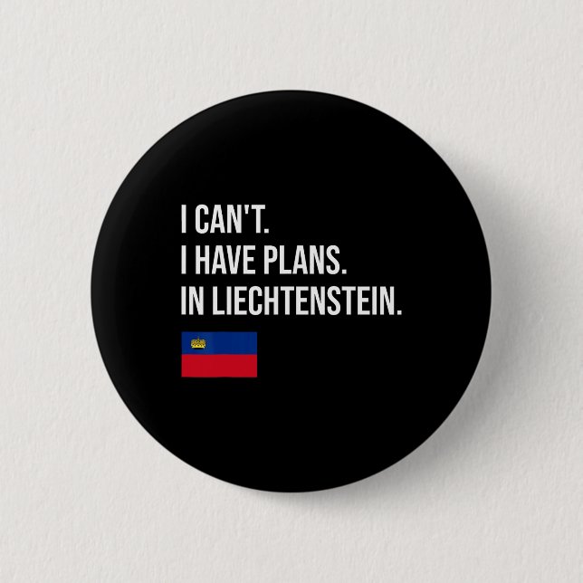 Badge Rond 5 Cm Liechtenstein  (Devant)
