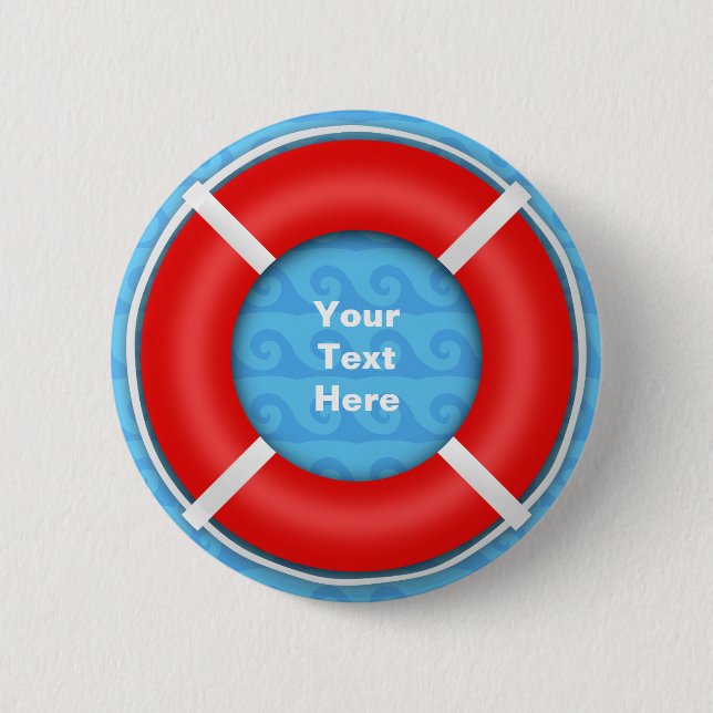 Badge Rond 5 Cm Lifebuoy (Devant)