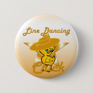 Badge Rond 5 Cm Ligne Dancing Chick #10