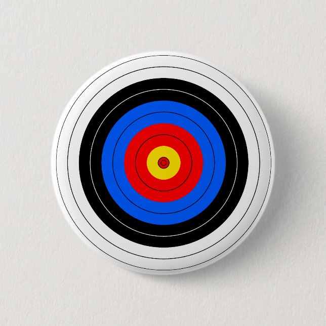 Badge Rond 5 Cm Lignes de cible (Devant)
