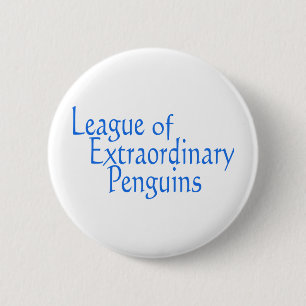 Badge Rond 5 Cm Ligue des pingouins extraordinaires 3