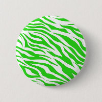 Lime Green Zebra Grandes Posters de animaux sauvag