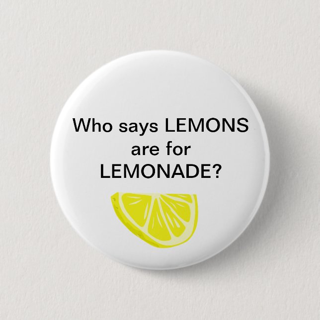 Badge Rond 5 Cm Limonade. Psh. (Devant)