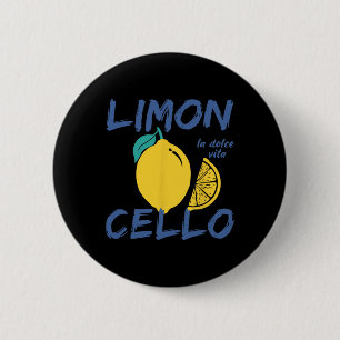 Badge Rond 5 Cm Limoncello Côte d'Amalfi Italie Vacances Préparato