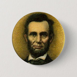 Badge Rond 5 Cm Lincoln - bouton