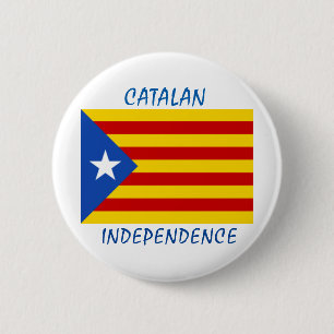 Badge Rond 5 Cm L'indépendance catalanne