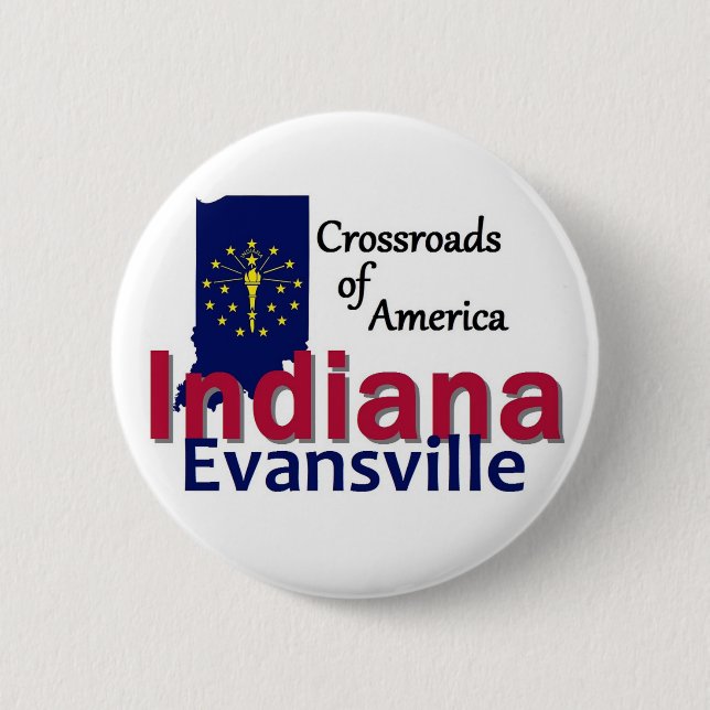 BADGE ROND 5 CM L'INDIANA (Devant)