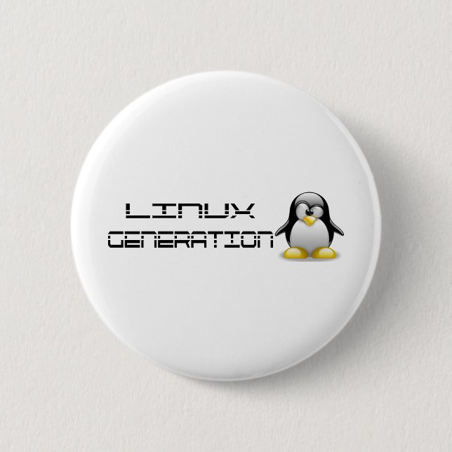 Badge Rond 5 Cm LinuxGeneration (Devant)