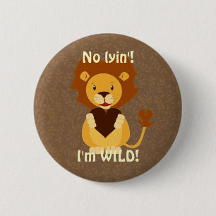 Badge Rond 5 Cm lion