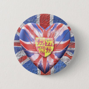 Badge Rond 5 Cm Lions de Gallois