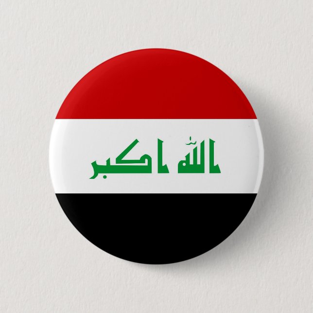 Badge Rond 5 Cm L'Irak (Devant)