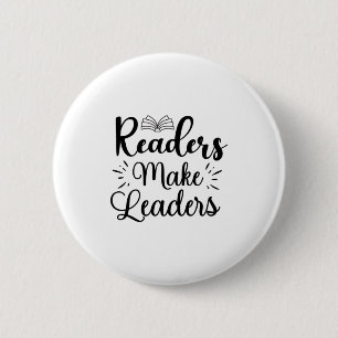 Badge Rond 5 Cm Lire Lecture Art Lecteurs Font Leaders
