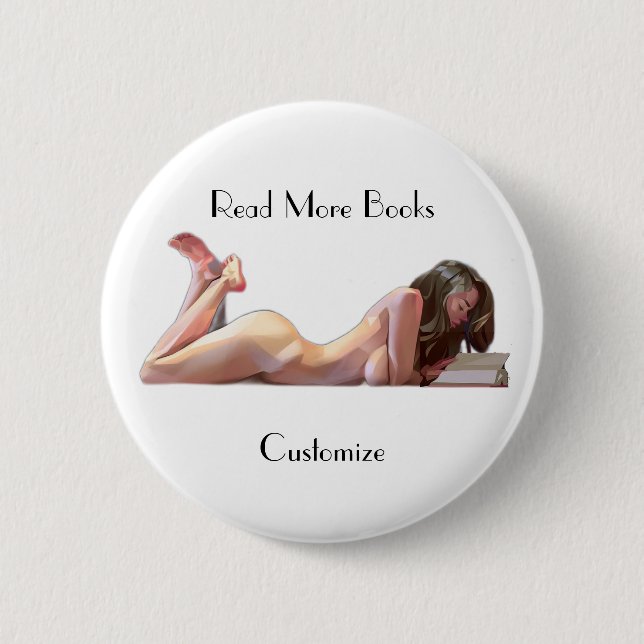 Badge Rond 5 Cm Lire plus Livres Thunder_Cove (Devant)