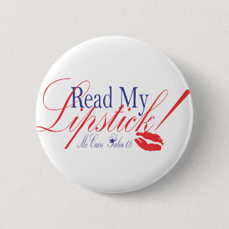 Badge Rond 5 Cm Lisez mon Pin de rouge à lèvres