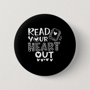 Badge Rond 5 Cm Lisez Votre Coeur Mignonne Pour Professeur Femmes