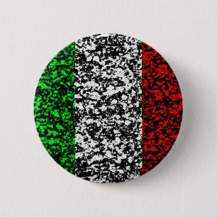 Badge Rond 5 Cm L'Italie - drapeau