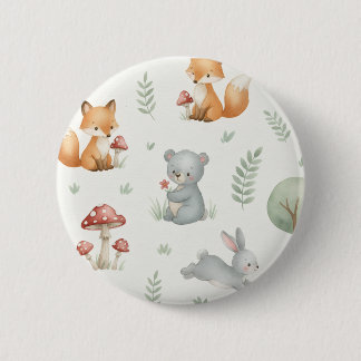 Badge Rond 5 Cm little bloom baby
