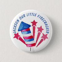 Little Firecracker 4 juillet fête d'anniversaire