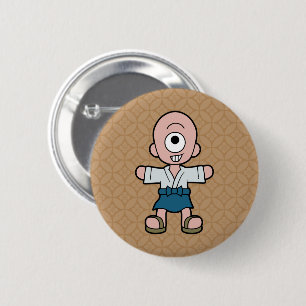Badge Rond 5 Cm Little Hitotsume-kozo Yokai